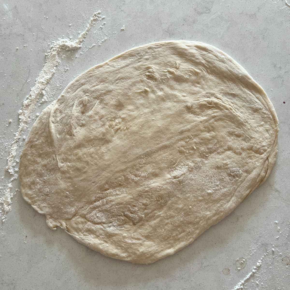 Pizz dough for air fryer. 