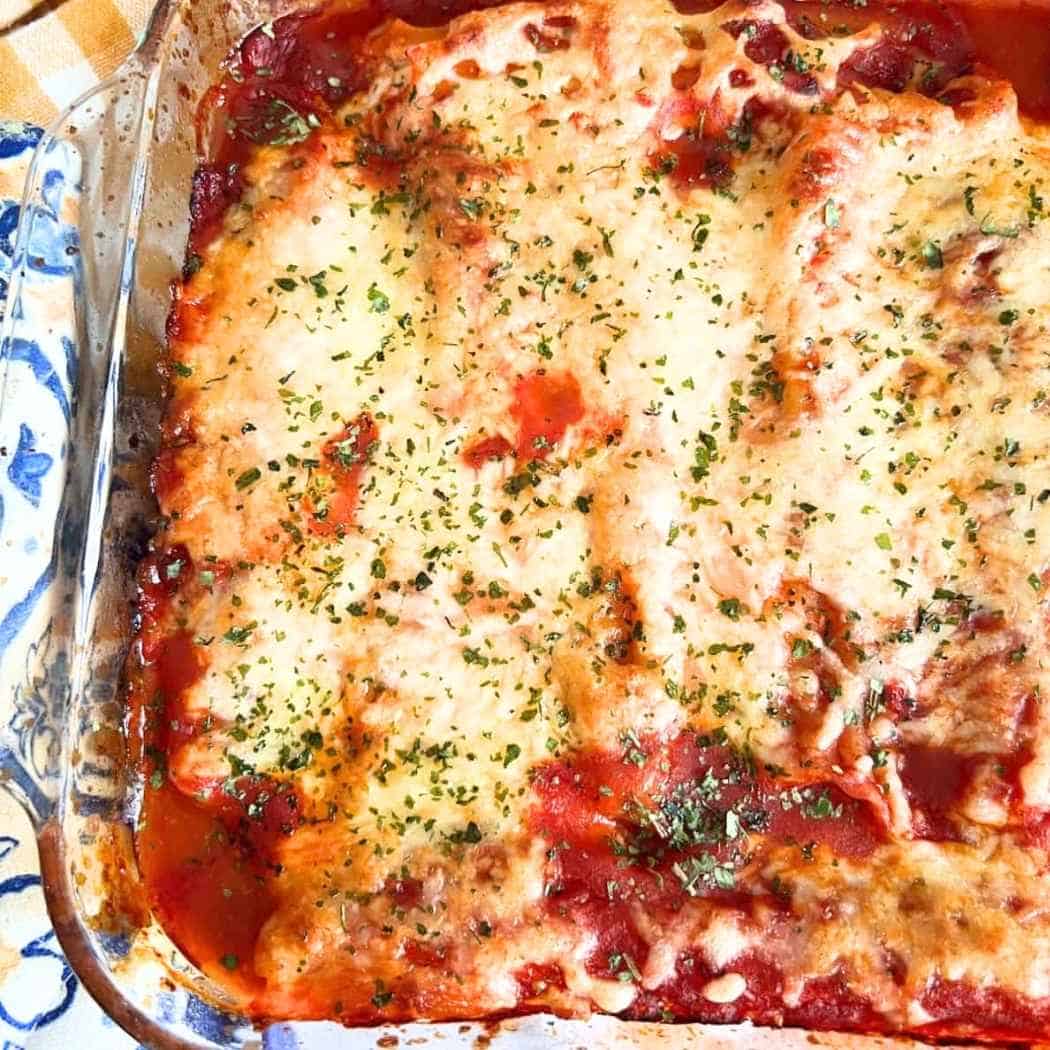 Olive garden's cheese stuffed manicotti homemade.