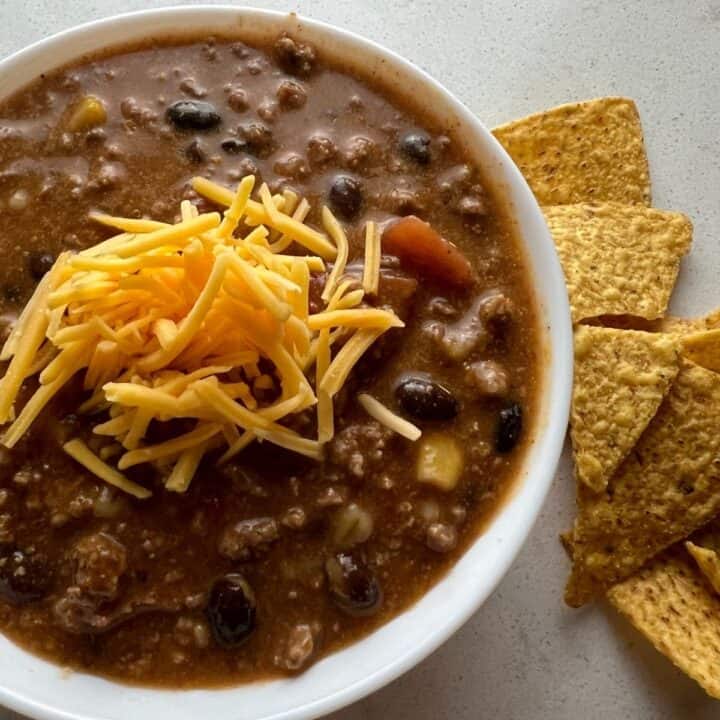 Paula Deen's Taco Soup - Recipe Diaries