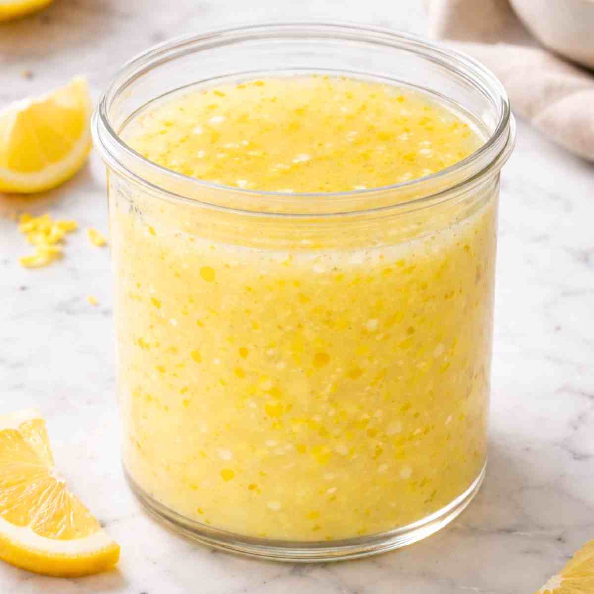 Ninja creami lemon sorbet in a pint. 