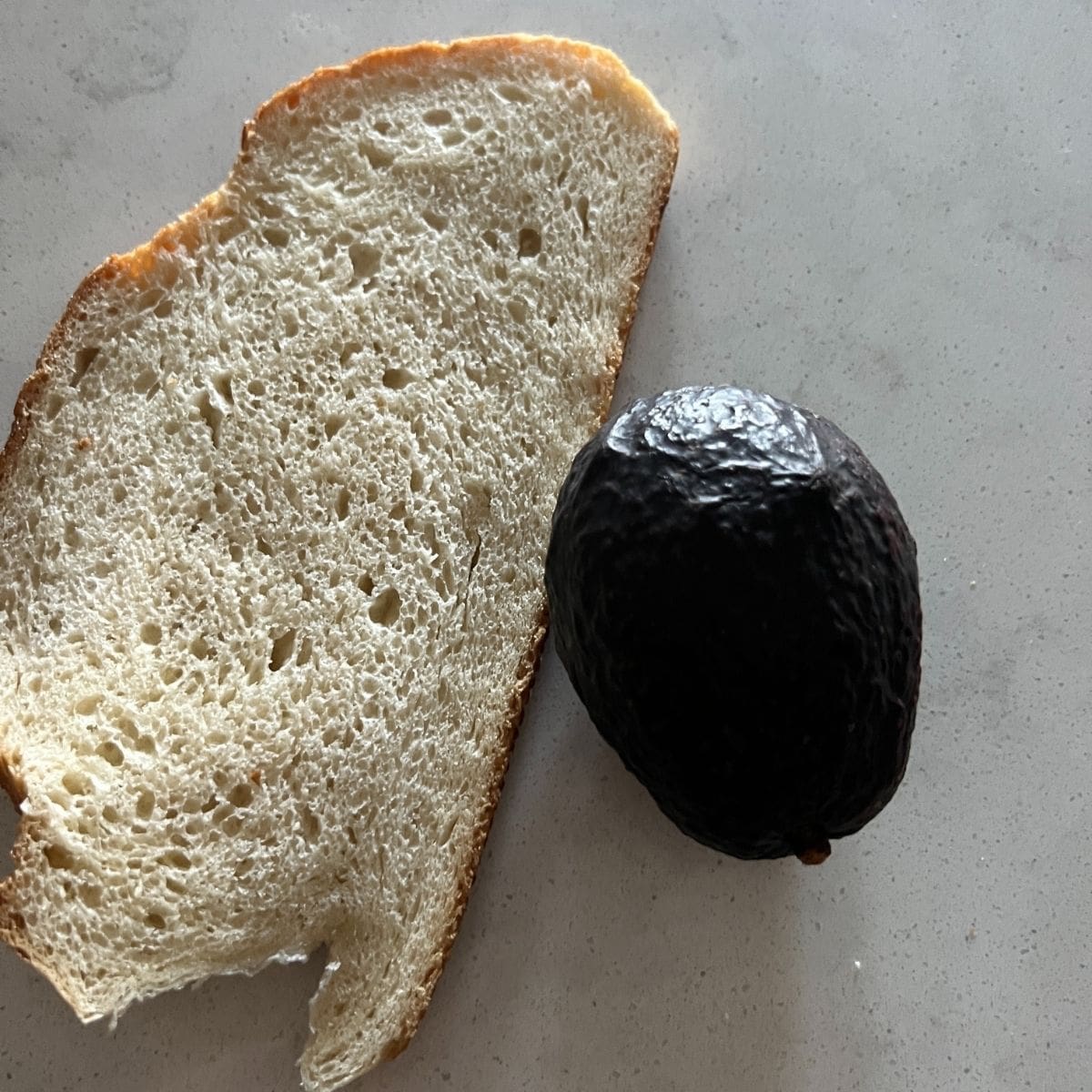 Ingredients needed for Air Fryer Avocado Toast.