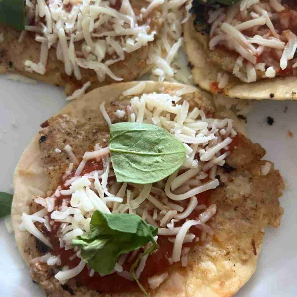 Chicken parmesan smash tacos.