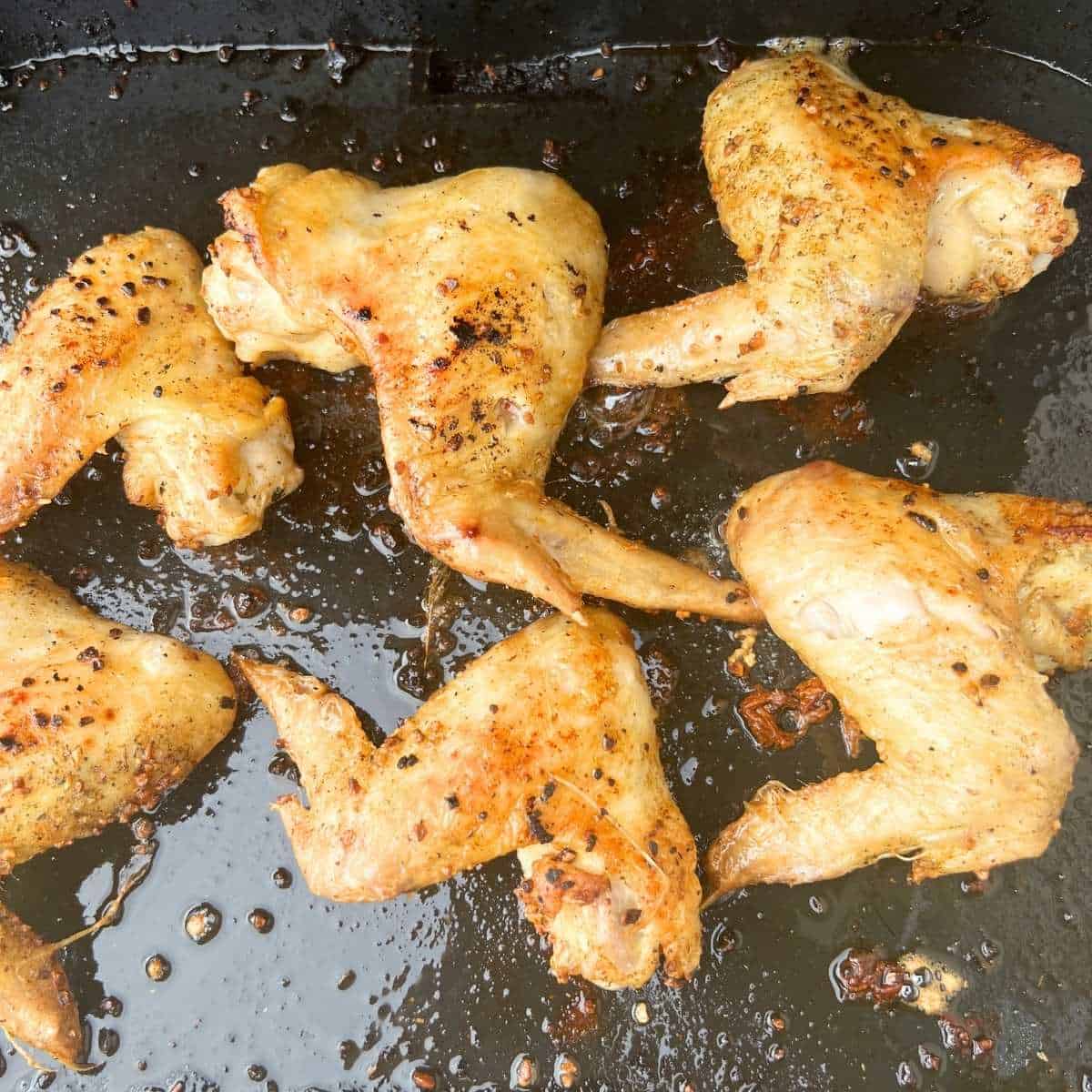 Easy Blackstone Chicken Wings that are crispy and juicy.