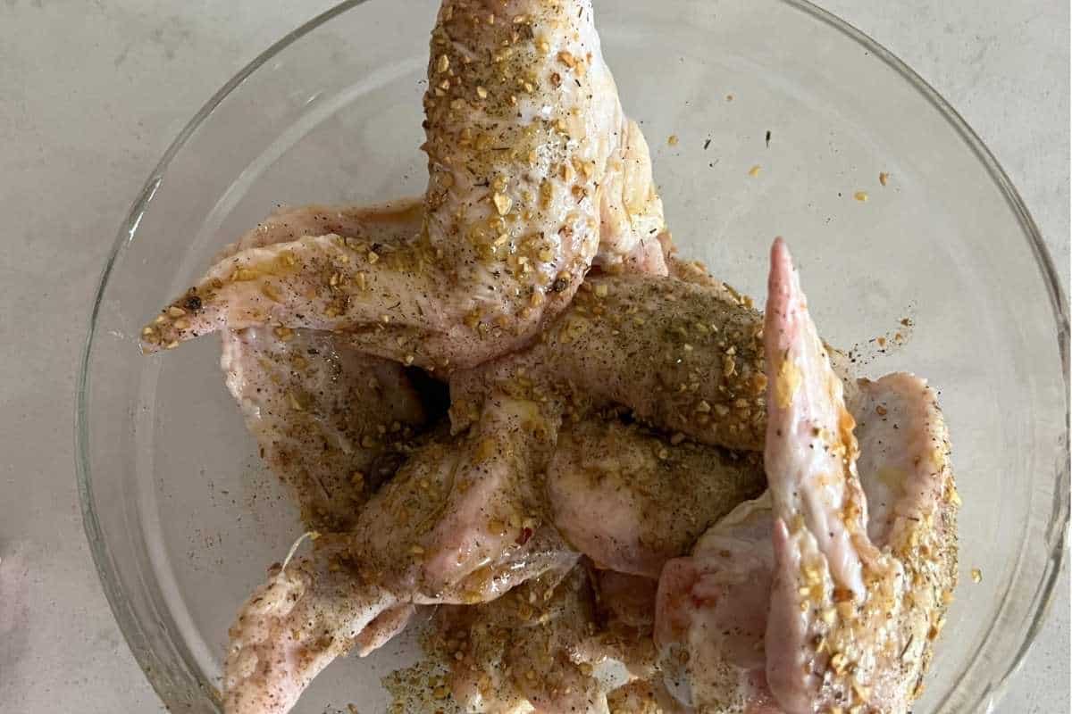 How to Make Chicken Wings on the Blackstone Griddle Step 1 