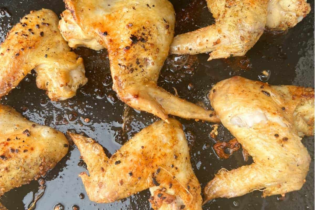 How to Make Chicken Wings on the Blackstone Griddle Step 3. 