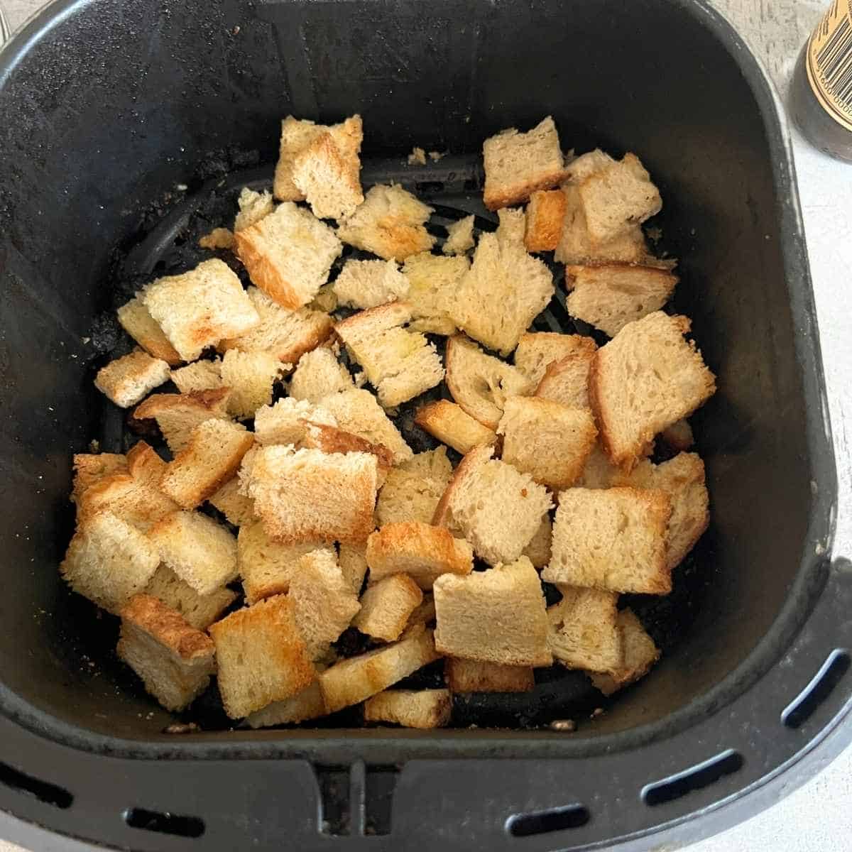 Crispy air fried bread crumbs that are golden and delicious. 