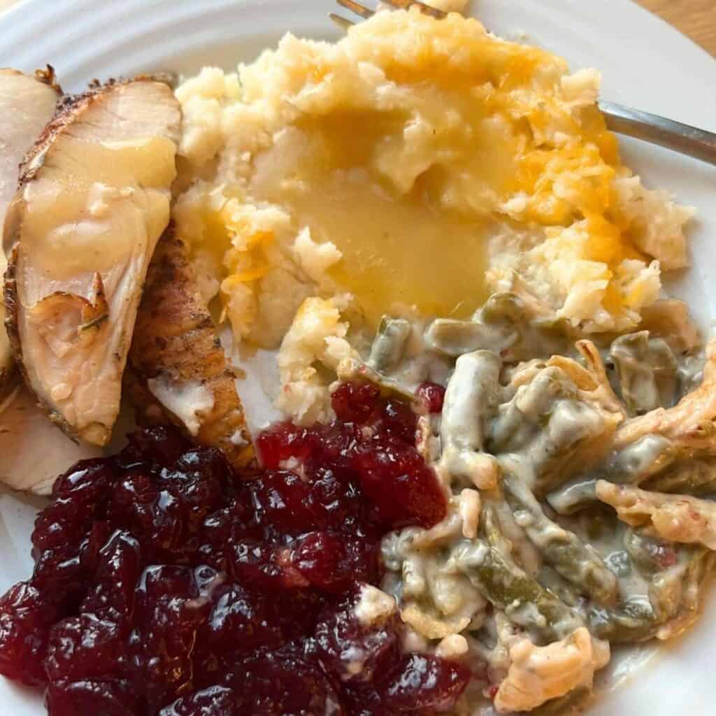 Thanksgiving Dinner for One - Recipe Diaries