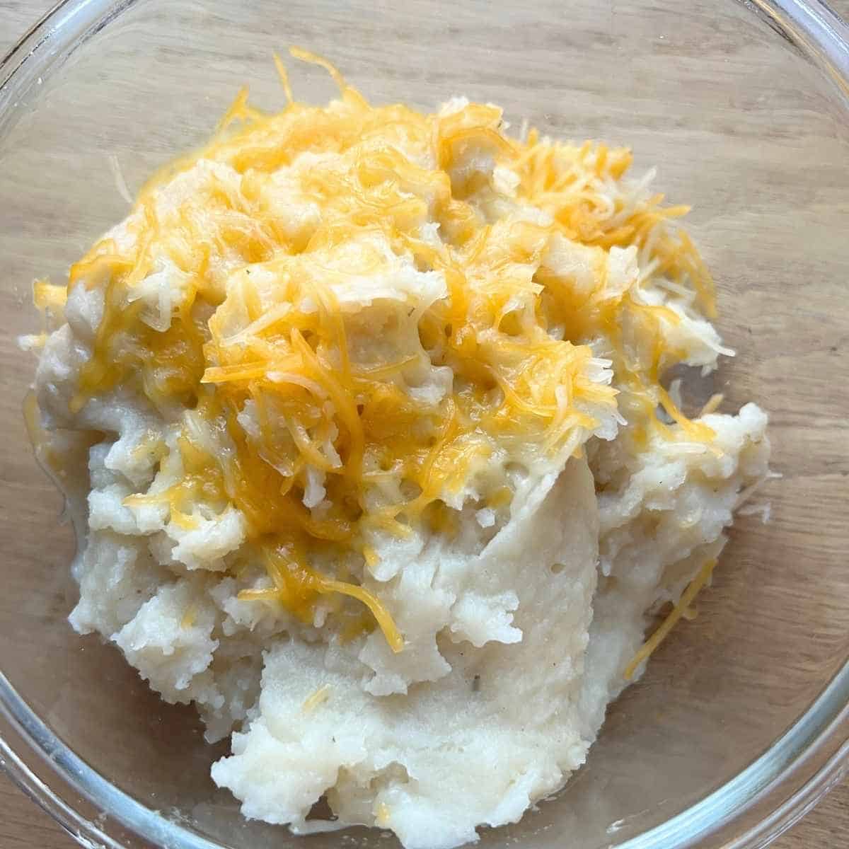 How to Make Thanksgiving Dinner for 1 step 1 - Mashed Potatoes.