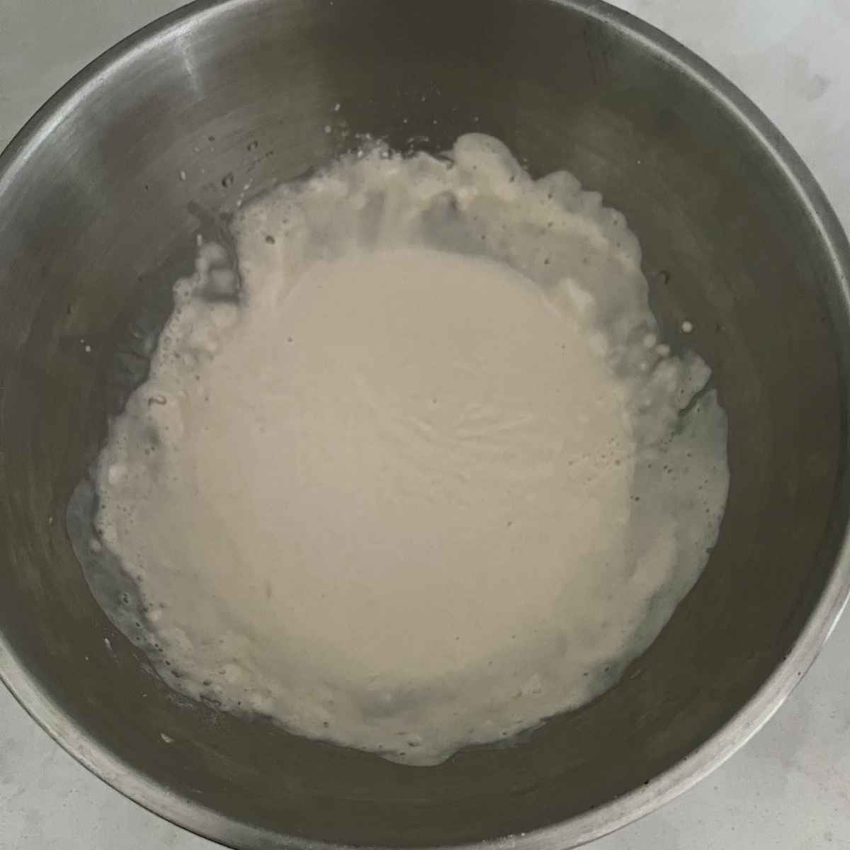 Pancake batter for Mcgriddle mix. 