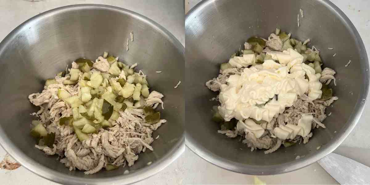 How to make Jersey Mike's chicken salad. 