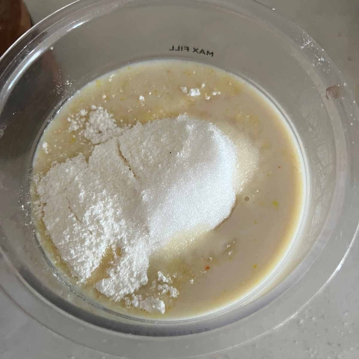 Ingrediensts for Ninja Creami in pint.