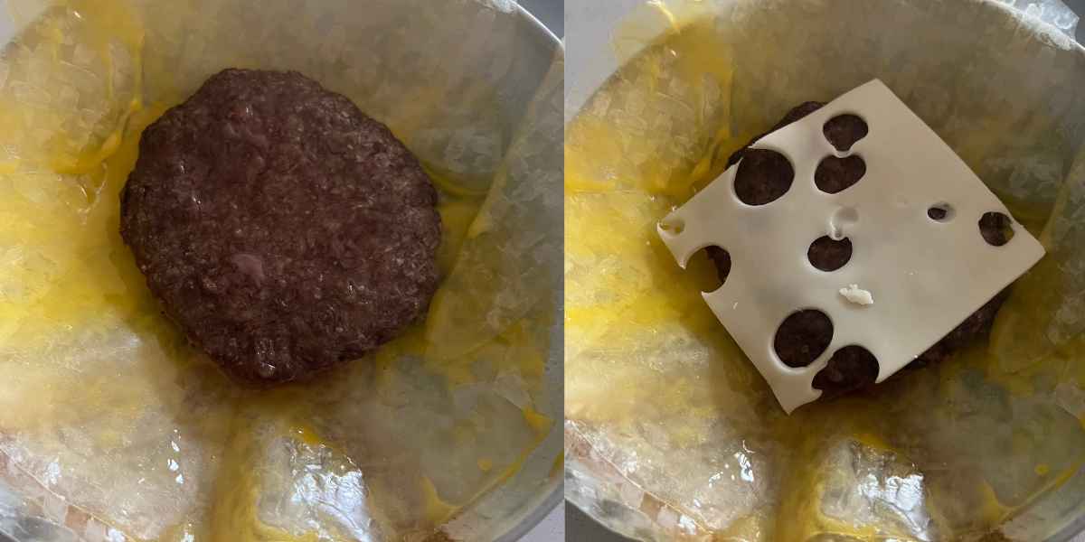 How to make a rice paper burger part 1. 