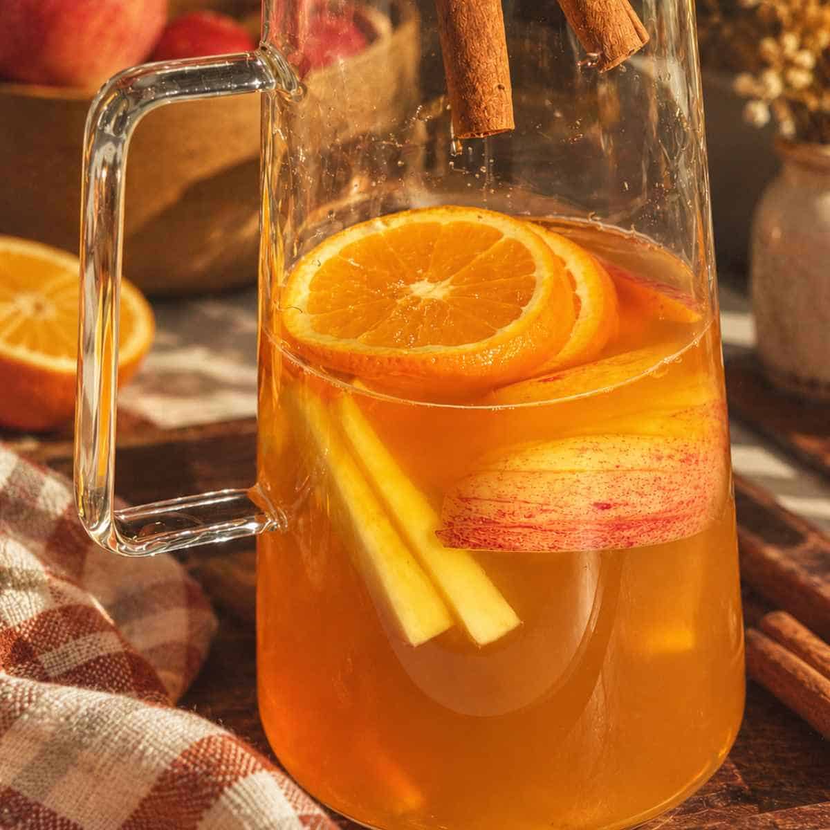 Do not try this Fall Sangria recipe.