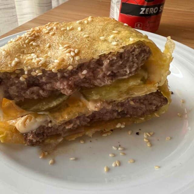 Rice Paper Burger - Recipe Diaries